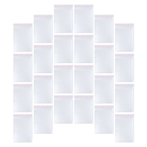 50Pcs Self-Seal Bubble Mailers Klädfraktsäckar Företagsförpackning 2