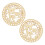 2St Fina Korgbottenskivor Slitstarka Vävda Korgväskor Bottenplattor 4