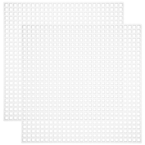 12 Pcs Nätdukstyger För Broderi och Korsstygn