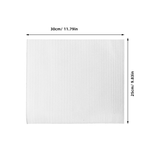 100Pcs Skumvarp Påse För , Tallriken, 2