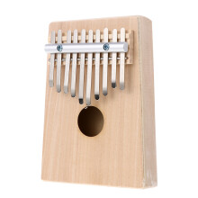 1 Set Av Diy Tummpiano Handmålad Musikinstrument 10 Toners Tummpiano