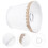1Pc White Cloth Lampshade Simple Decorative Lamp Protector for Home 3