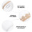 1Pc White Cloth Lampshade Simple Decorative Lamp Protector for Home 8