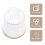 1Pc White Cloth Lampshade Simple Decorative Lamp Protector for Home 9