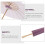 2Pcs Pappersparaply Fotoproposition Högtidsdags 8