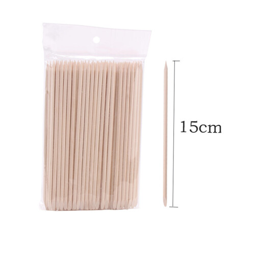 200Pcs Dubbeländade Manikyrstickor Av För Död 15Cm 1