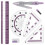 1Set Mobiles -Stationery-Set Mit Kompass Und Winkelmesser 1