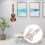 Wall Macrame Ukulele Gitarrhållare I Bomullslina 5