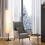 Golvlampsskärm För Stålampe Hem Hotell Sovrum Vardagsrum 9