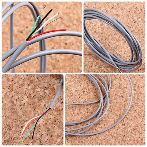 3 Meter 5-Kanal Skärmad Kabel För Gitarrkrets 2