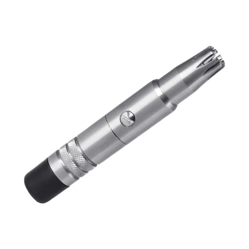 1 St Manuell Näsborsttrimmer För Borstrensning Klippning (Silver)