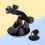 2Pcs Actionkamera Bilsugkoppling Stativadapter för 6