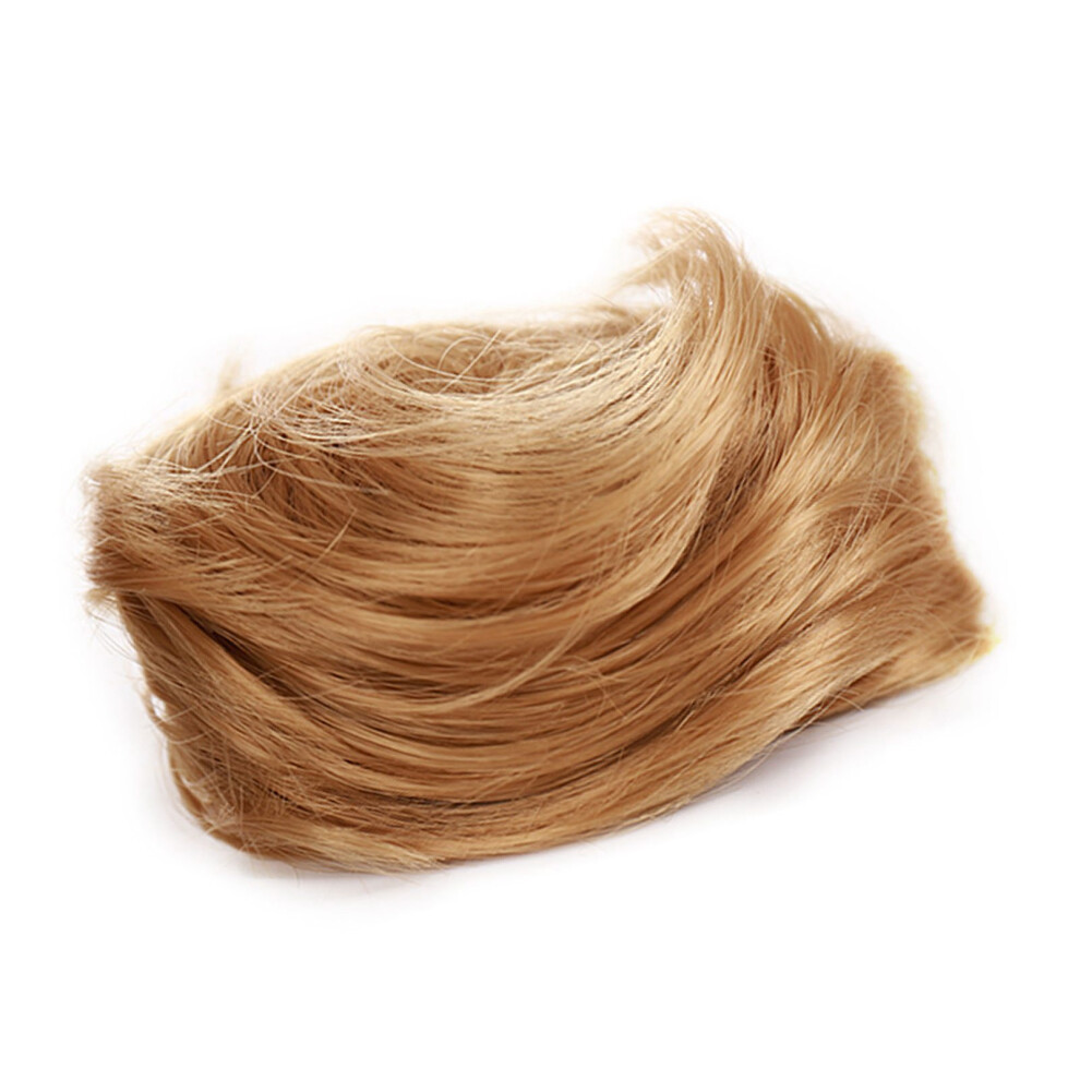 Synthetic Claw Clip Hair Extension for Volume - Messy Bun Style