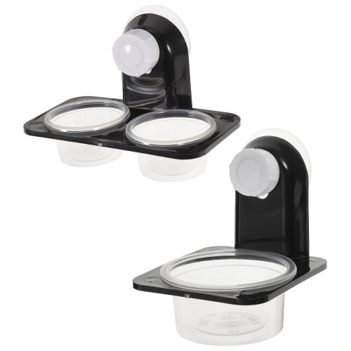 2 Set Reptil Mat- Och Dryckesmatare 2