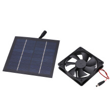Mini Solar Fan Waterproof IP65 20W 20% Conversion Eco-Friendly Environmentally