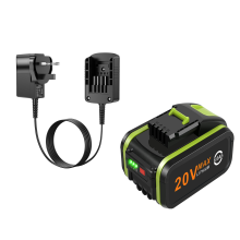 20V 6.0Ah Lithium ion Battery for Worx WA3551.1 WA3553 WA3572 WA3570 WA3760 WA364 WX386 with Charger