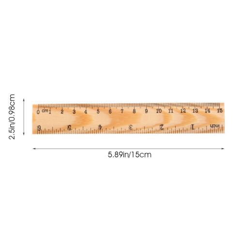 20Pcs Rulers För Barn Mätning Skolaccessoar 1