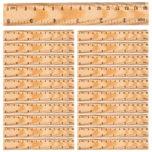 20Pcs Rulers För Barn Mätning Skolaccessoar 2