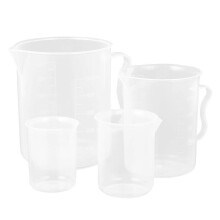 Pack Liquid Measuring Cups, Plastic Measuring Cups, Flour Measuring Cups