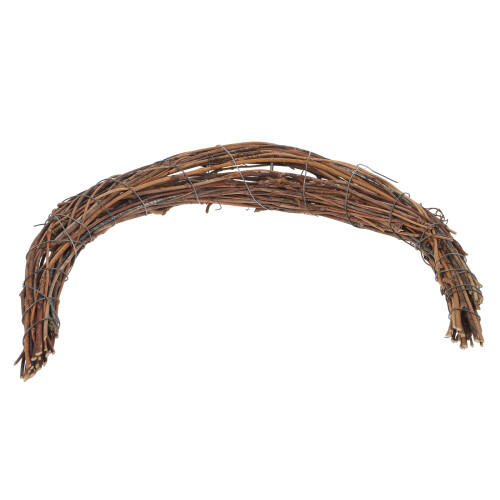 Diy Rattanskiva Måneformad Krans 2