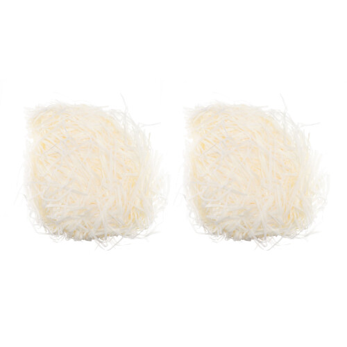2 Påsar Hamsterpappersflis Djurbäddning Papper Beige 1