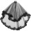 Eleganter Schwarzer Hochzeitsschleier Mit Zarter Spitze 11
