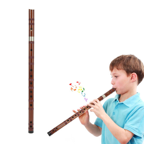 Vertical Bamboo Recorder G Key Set Kit for Performance, Chinese Style