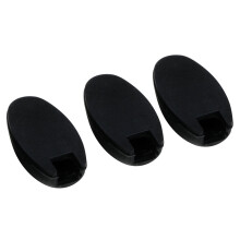 3Pcs Silikon Saxofon Sidoknappsöverdrag Handfläsknapp Tillbehör