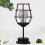 Eisen Tischlampe LED Schwarz 7