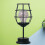 Eisen Tischlampe LED Schwarz 3