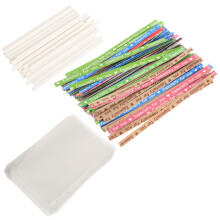 1 Set Lollipopförpackningspåsar, Stavar Band