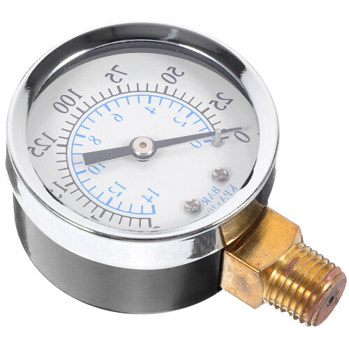 0-200 Psi 0-14 Bar Tryckluftsmanometer Npt Manometer