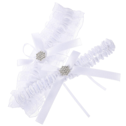 Två Stycken Kvinnliga Garters För Bröllopskläder 2