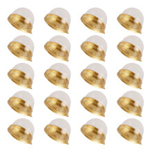 100Pcs Högtidsförpackningar För Måntårta, Äggula, Skruv, Hållare