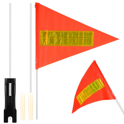 1 Set Flagga För Go Kart Stång Säkerhetsutrustning