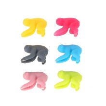 Silicone Wine Glass Marker Sloth Design 6 Colors dwdz