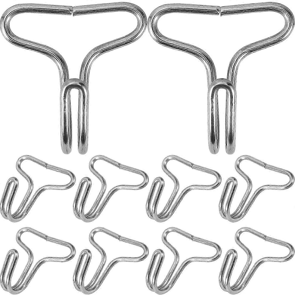 Kikidex (As Show, One Size) 50Pcs Car Seat Cover Hook Clip Car Seat Cushion Fixing Hook Car Seat Cushion Hook