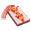 Vergoldete parallele Ladeplatte 127,12,6 cm 13