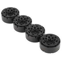 RC Wheel Hub 1.9 Inch Nylon Beadlock Rim for Traxxas Axial SCX10 D90 4pcs
