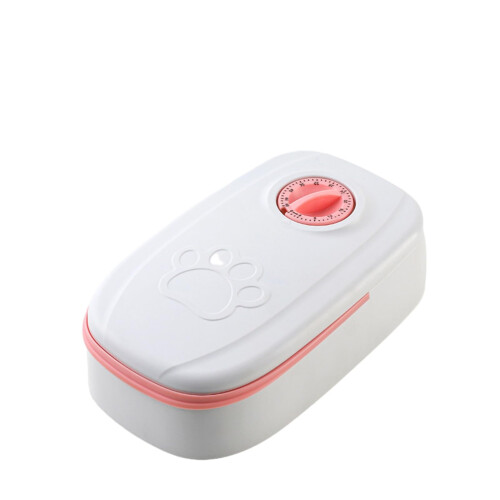 Pet Food Dispenser 48 Hour Programmable Timer For Cats And Dogs Automatic Feeding Portion Control FA