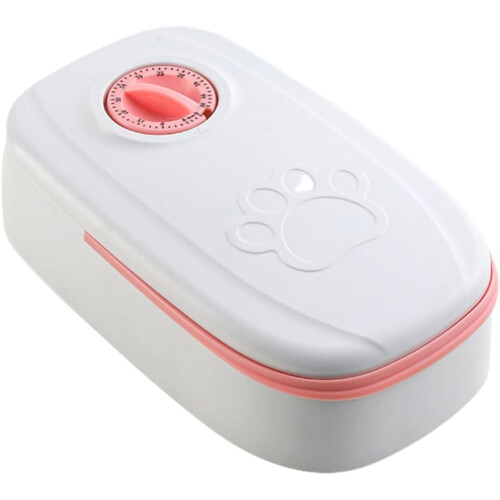 Pet Food Dispenser 48 Hour Programmable Timer For Cats And Dogs Automatic Feeding Portion Control FA 2