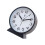 Bedroom Alarm Clock with Quiet Operations Noiseless for a-Black 1