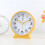 Bedroom Alarm Clock with Quiet Operations Noiseless for a-Black 7