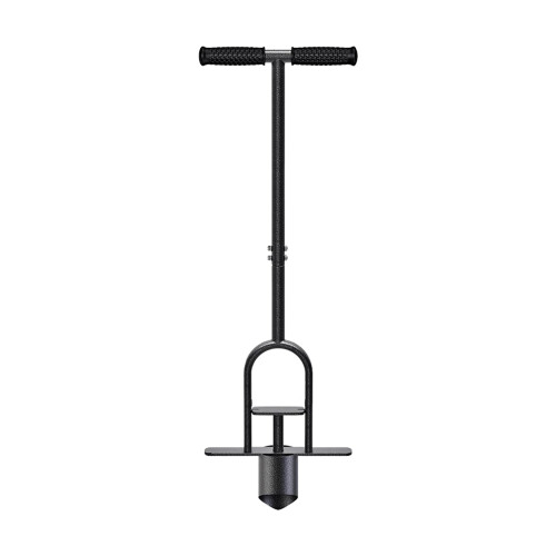 Long Handle Garden Transplanter With Pointed Serrated Border For