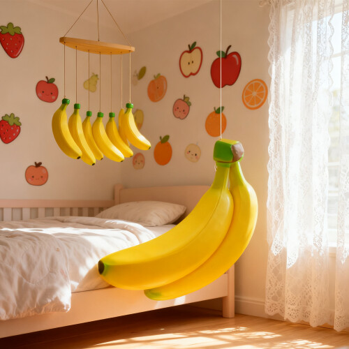 Simulation Banana Model Educational Fruit Toy for Home 1