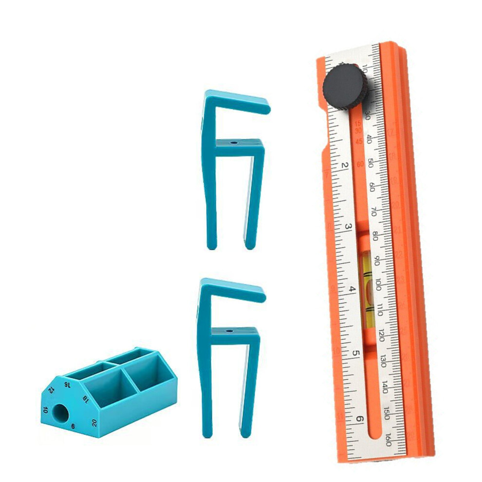 Multi Functional Angle Ruler Line Measuring Ruler-Set C 7754000213948