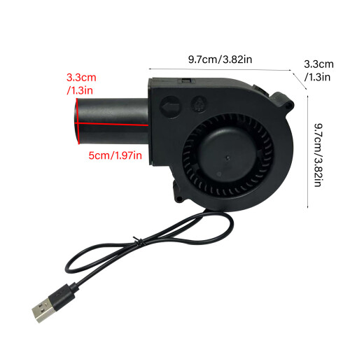 Multifunctional Plastic Blower For Camping Cooking Pet House 2
