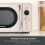 Hamilton Beach Hamilton Beach 20L Retro Cream Microwave 8