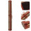 Pochette Bambou Colorée Pour Pinceaux, Crayons 10