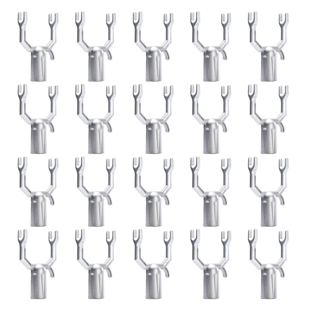 Weather Resistant Zinc Alloy Branch Brackets 20Pcs For 0.75 Inch 7754000214655